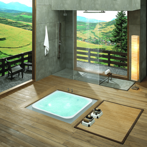 CHI OVERFLOW WHIRLPOOL BATHTUB 2