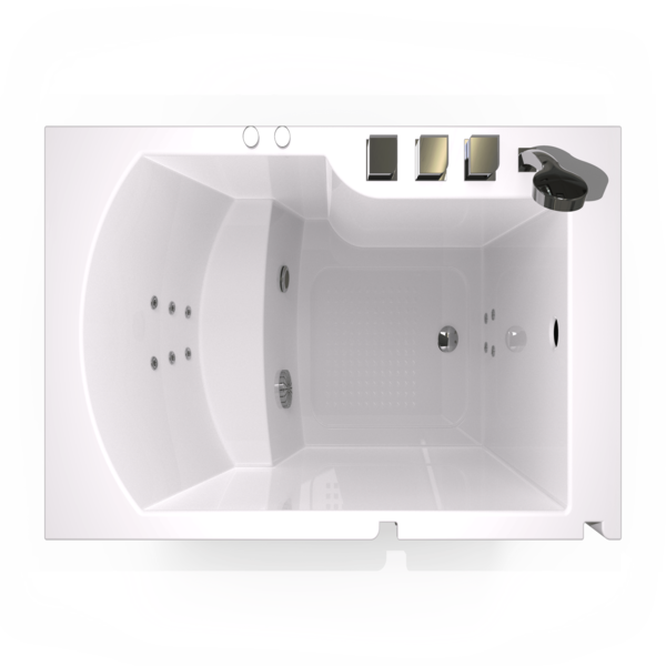 FREEDOM FREESTANDING WHIRLPOOL BATHTUB 1