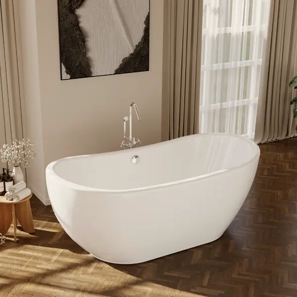 MOON FREESTANDING WHIRLPOOL BATHTUB 1