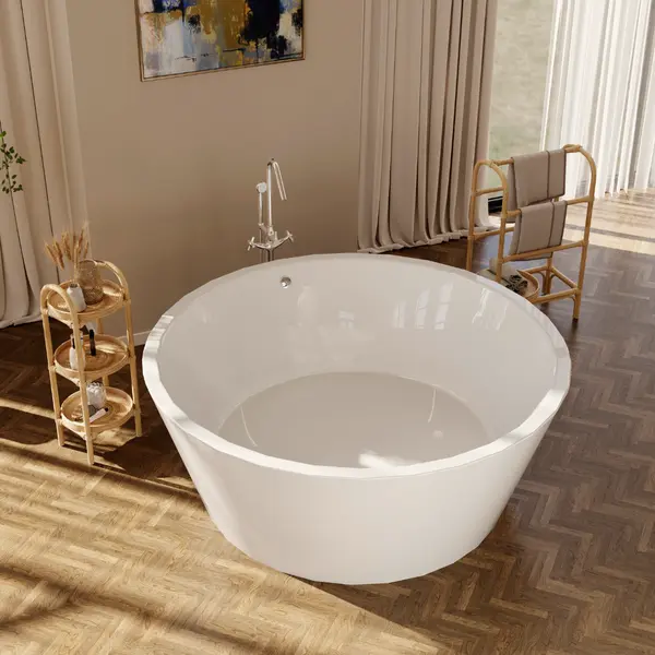 OTTO FREESTANDING WHIRLPOOL BATHTUB 1