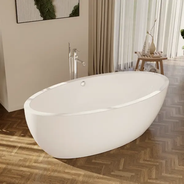 PIA FREESTANDING WHIRLPOOL BATHTUB 1