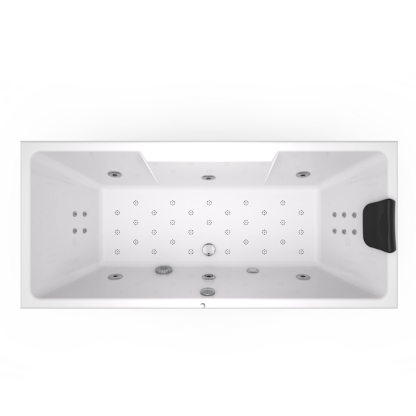 THIN CULTURE SINGLE INSET WHIRLPOOL BATHTUB 1